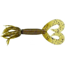 Yamamoto 5" Double Tail Hula Grub Grn Pmpkn Purple Copper