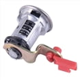 thumbnail image 6 of 3X Car Left and Right Car Door Lock Kit with Key Car Door Lock for Pickup 1987 -1991 80600-01G25, 6 of 8