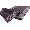 thumbnail image 3 of Custom Size Runner Rug Moroccan Trellis Border Dark Grey Cut to Size Rug Runner Customize Your Own Runner Rug, 3 of 9