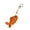 B, variant on Handcrafted Crochet Fish Keychain Phone Strap Lightweight Ornament User Friendly For Modern Artistic