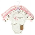 thumbnail image 2 of Touched by Nature Infant Girl Organic Cotton Long-Sleeve Bodysuits, Girl Safari, 3-6 Months, 2 of 7