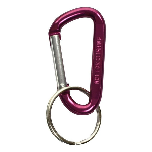 Mosquetón Pequeño Hy-Ko 2 3/8" 27.2 Kg Rosa
