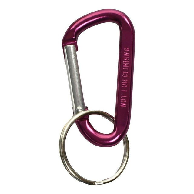 Mosquetón Pequeño Hy-Ko 2 3/8" 27.2 Kg Rosa