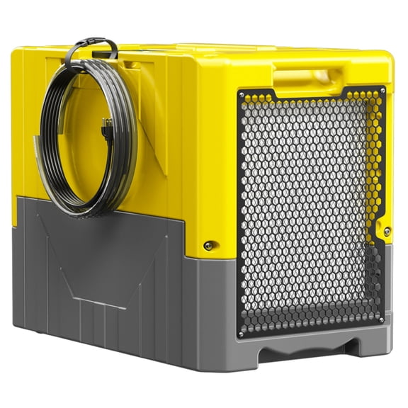 Gewna 190 Pints Commercial Dehumidifier with Pump Drain Hose for Basement Warehouse & Job Sites, Water Damage Restore, 6000 Sq.Ft,Yellow