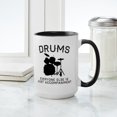 thumbnail image 4 of CafePress - DRUMS - 15 oz Ceramic Large White Novelty Mug, 4 of 4