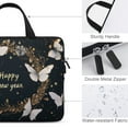 COMIO Happy New Year 2025 Laptop Handle Bag Computer Protect Case