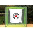 thumbnail image 4 of Gagalileo 5'x6' Golf Practice Target Cloth, Heavy-Duty Replacement Backstop with High-Visibility Black Bullseye for Backyard Driving Nets, 4 of 5