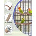 thumbnail image 2 of Soporte para Posadero de Pájaros Bissap Bissap 7 piezas de Madera Natural de Vid, 2 of 6