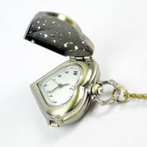 COSMOBETTY 1Pack Vintage Pocket Watch for Men and Women Alloy Material Hollow-out Design Daily Use 4.6x1.6x0.6in