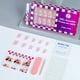 thumbnail image 5 of Uñas postizas Press On Anyos 32 piezas French Tip Soft Gel, 5 of 6