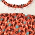 thumbnail image 3 of Richie House Girls' Sweet Print Dress with Lace Bottom RH1857, 3 of 7