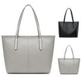 thumbnail image 2 of Sac Fourre-Tout pour Femmes Mode Simple Grande Capacité Sac à Poignée Supérieure Sac à Bandoulière, 2 of 7