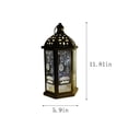 thumbnail image 3 of Fiudx Ofertas Flash Del Día Mini Linterna Con Led Decoración De Linterna De Ramadán Mini Linterna Decoración Con Velas Linternas Colgantes Para Decoración De Ramadán Decoración De Centro De Mesa De B, 3 of 6