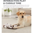 thumbnail image 3 of Cuddle Tugs Pig Plush Interactive Dog Tug Toy, 3 of 6