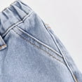thumbnail image 4 of SOFTCCLO Boys Jeans High Street Wide Leg Flared Loose Casual Denim Pants for Boys Relaxed Size 3-4Y, 4 of 9