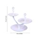 thumbnail image 3 of Plato De Cristal Transparente Para Dulces, Soporte De Postres De Tres Niveles, Diseo De 3 Niveles, Ideal Para La Sala De Estar, Fiestas, Aperitivos De Boda, Bandeja Transparente Para, Ukhbmc, 3 of 6