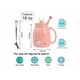 thumbnail image 3 of Taza De Café De Cerámica Con Bonita Tapa Cuchara De Gato Xtellar rosa, 3 of 4