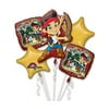 Jake And Neverland Pirates Balloon Bouquet (Each) - Party Supplies