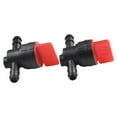 10pcs 1/4" InLine Straight Fuel Gas CutOff/ShutOff Valves For Small