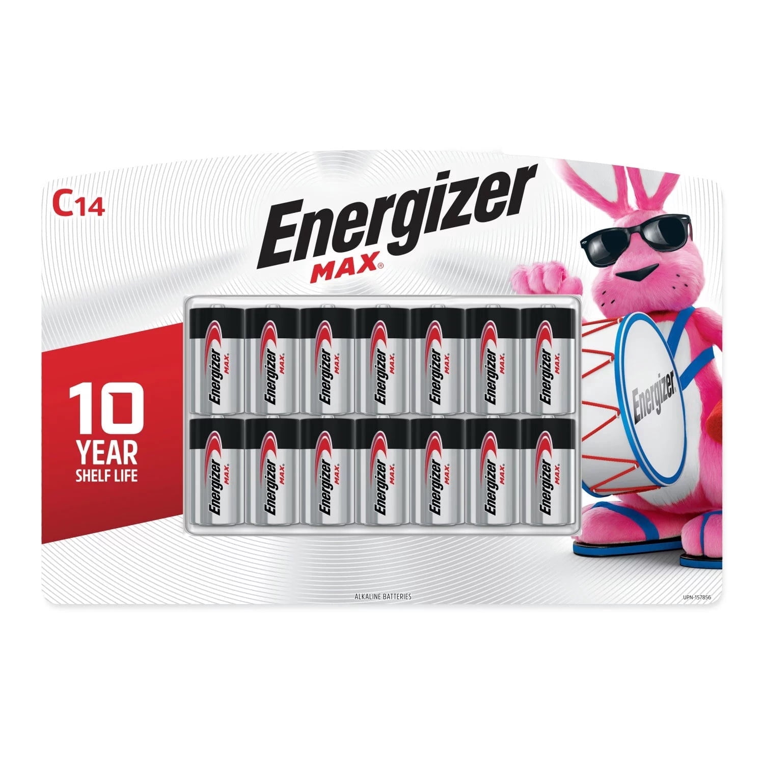 Energizer C Size MAX Batterien – 4 Stück, Alkaline, Langlebig & Auslaufsicher