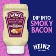 thumbnail image 4 of Heinz Smoky Bacon Flavour Mayonnaise Style Sauce, for BLTs, Grilled Chicken and Roasted Vegetables, 340 mL Bottle, 4 of 17