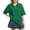Dark Green #22, variant on Dresfit Polo Shirts for Women Collared Golf Shirts Summer 2026 Short Sleeve Button Down Back To School Basic Tees Lightweight Loose Oversized Golf T Shirts M