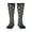 2 Black-1, variant on Christmas cute deer old man Print Compression Socks for Both Men And Women for Running, Travel, Flight, Nurse