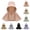 Z56-Khaki, variant on Women's Full Neck Cover Sun Hat, Breathable UV Protection Hooded Cap with Adjustable for Outdoor Activities, Gardening and Beach Vacation