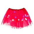 thumbnail image 4 of Riforla Glimmering Sequin LED Light up Half Skirt Tutu with Starry Netting for Adults Sparkling Party Wear Women's Skirts RD2 One Size, 4 of 4