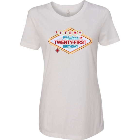 Inktastic Las Vegas 21st Birthday Women's T-Shirt
