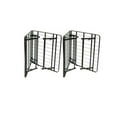 Queensize Steel Folding Metal Platform Bed Frame
