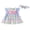 Blue Dress, variant on BemeyourBBs Baby Girl Matching Sister Outfits I Love Mama Baby Summer Clothes Mothers Day Outfit Plaid Bow Flying Sleeve Romper Toddler Baby Girl Dress and Headband Set