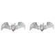thumbnail image 1 of 1 par de pendientes de murciélago para mujer, joyas para las orejas para adolescentes, pendientes góticos pequeños para Halloween, 1 of 2