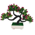 thumbnail image 5 of SPRING PARK Artificial Flower Tree Plant Potted Bonsai for Home Office Indoor Decor, 5 of 7