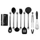 thumbnail image 1 of 9Pcs Utensilios De Cocina De Silicona Juego De Utensilios De Cocina De Cocina Con Estante Sunnimix Utensilio de cocina de silicona, 1 of 8