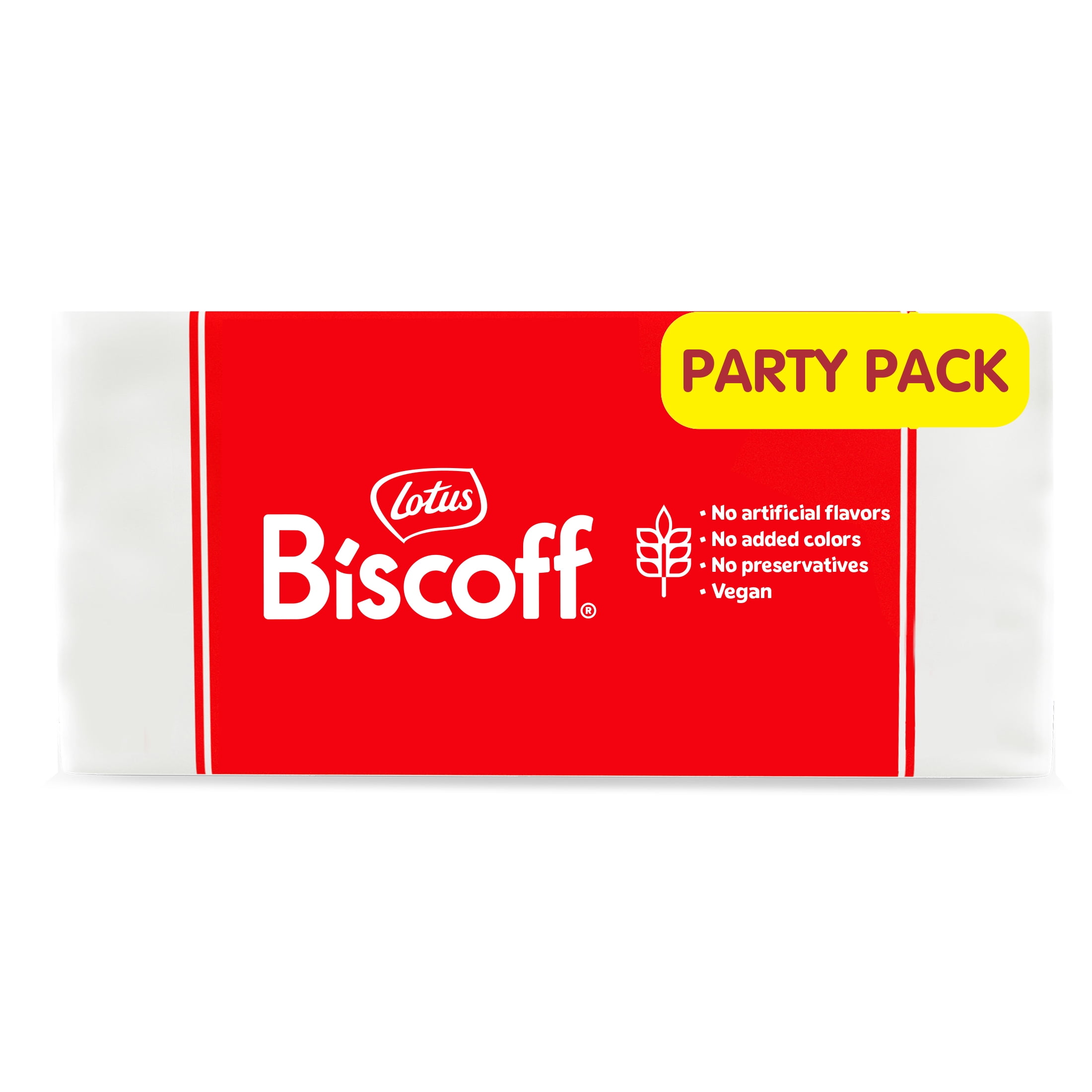 Lotus Biscoff Cookies, 17.6oz, 4 Freshpacks of 16 Cookies