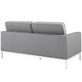 thumbnail image 5 of Loft Living Room Set Upholstered Fabric Set of 2, Light Gray Size:31"Lx31"Wx32"H, 5 of 6