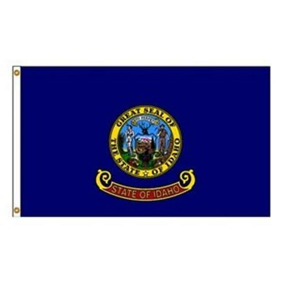 Annin Flagmakers 141370 4 ft. X 6 ft. Nyl-Glo Idaho Flag