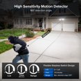 thumbnail image 4 of Luces de seguridad para exteriores SANSI 25W 3000LM con sensor de movimiento, 4 of 8