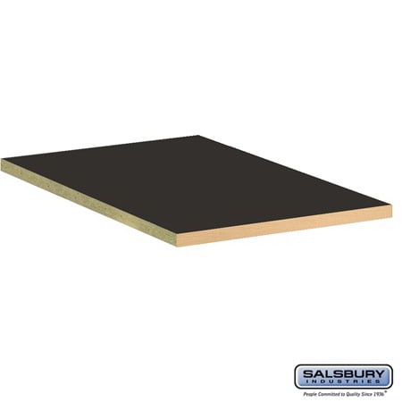 Salsbury Industries 11191LGT Compartment Shelf - for 21 Inch Deep Solid Oak Executive Locker - Full Depth - Light