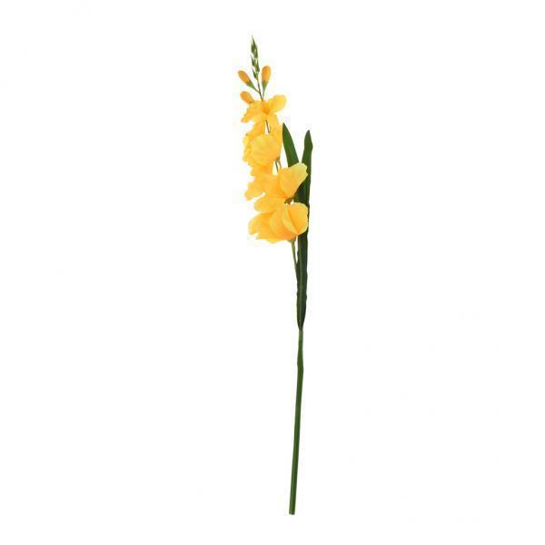 4x 1pcs Artificial Simulation Gladiolus Flower Stem Greenery Shrubs