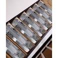 thumbnail image 3 of Grey Abstract Stair Treads Non Slip Runners Rugs, 7 Pcs Carpet for Stairs with Adhesive, Modern Mottled Art Oil Painting Stair Mats Pads Indoor Stair Treads for Wooden Steps 8"x30", 3 of 7