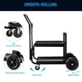 thumbnail image 4 of ONECHOI Welding Cart, MIG TIG ARC Welder Cart w/Upgraded Handle, 175lbs Capacity Portable Welding tank cart, 2-Tier Plasma Cutting Machine Cart 35.2”X17.7”X32.9”,Small Running Gear with Cylinder Rack, 4 of 6