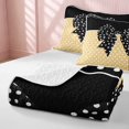 thumbnail image 4 of Erosebridal Lovely Satin Bow Ribbon Quilt Full for Girls, Romantic Floral Print Full Bedspread Sets, 3 Pieces 1 Coverlet and 2 Pillowcases, 4 of 7