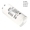 thumbnail image 3 of 40F 450V AC Capacitor Dual Plug 50/60Hz for Air Compressor Water Pump Motor 94x45mm Cylinder, 3 of 5