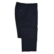 New Brooks Brothers Mens Navy Blue Mini Check Classic Fit Dress Pants 37W 32L 5928-3