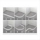 thumbnail image 3 of Tira de Retención de Agua Flexible de TPE para Baño, Barrera de Agua para Ducha, Alta para Accesorios de Ducha de Separación, , 2M, 3 of 10