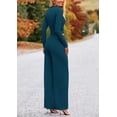 thumbnail image 2 of Conjunto Deportivo de Mujer PRETTYGARDEN de Dos Piezas Top Corto y Pantalón de Pierna Ancha XXL, 2 of 8