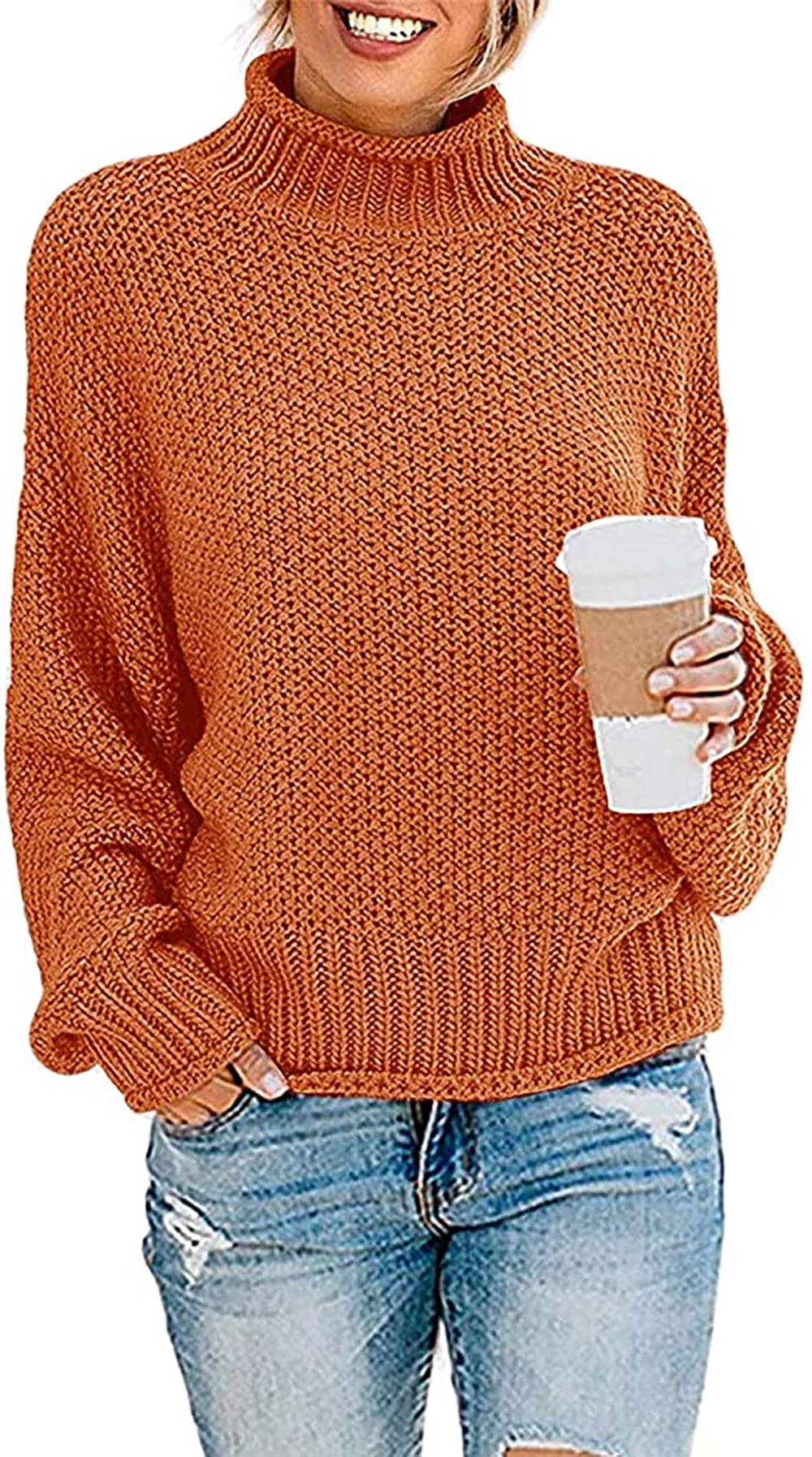 Womens Turtleneck Sweaters in Womens 