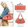 thumbnail image 5 of Angel Kiss Multi pocket women's shoulder bag with detachable straps, 5 of 5